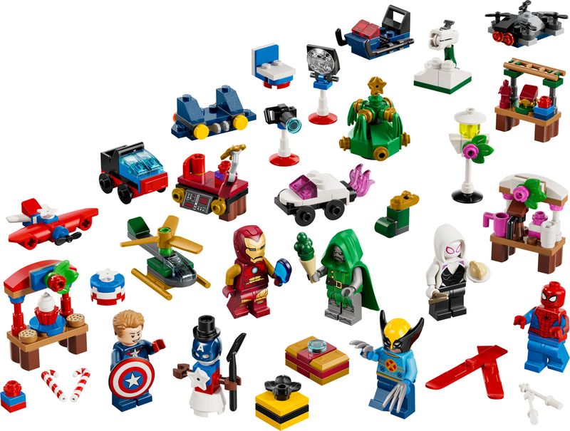 LEGO Marvel Advent Calendar 2026 (76340-1) listed to launch on 2026-09-01
